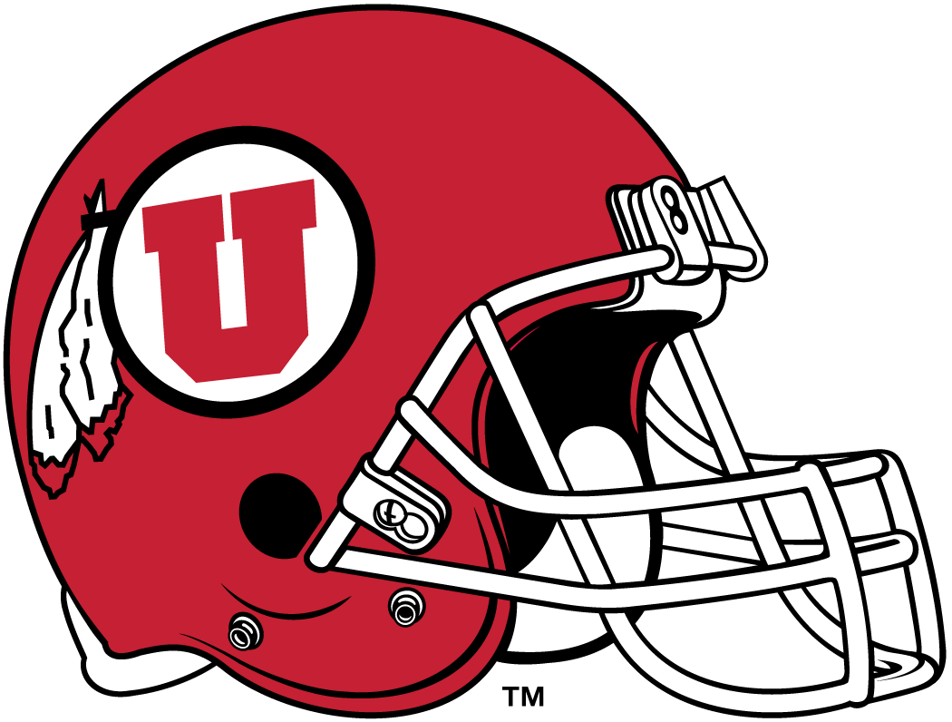 Utah Utes 1999-Pres Helmet Logo DIY iron on transfer (heat transfer)...